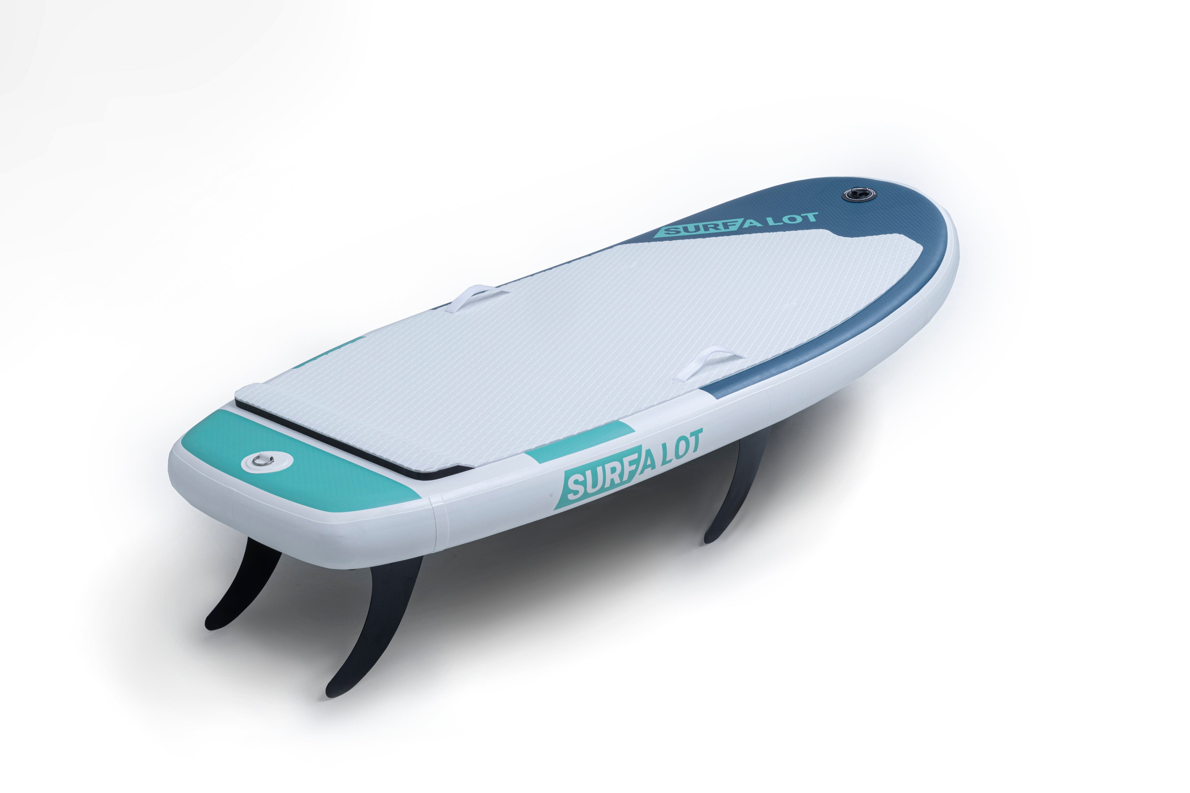 Air foil board w fins
