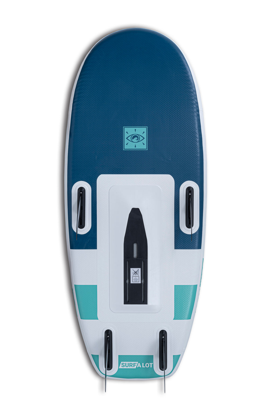 Air foil board w fins