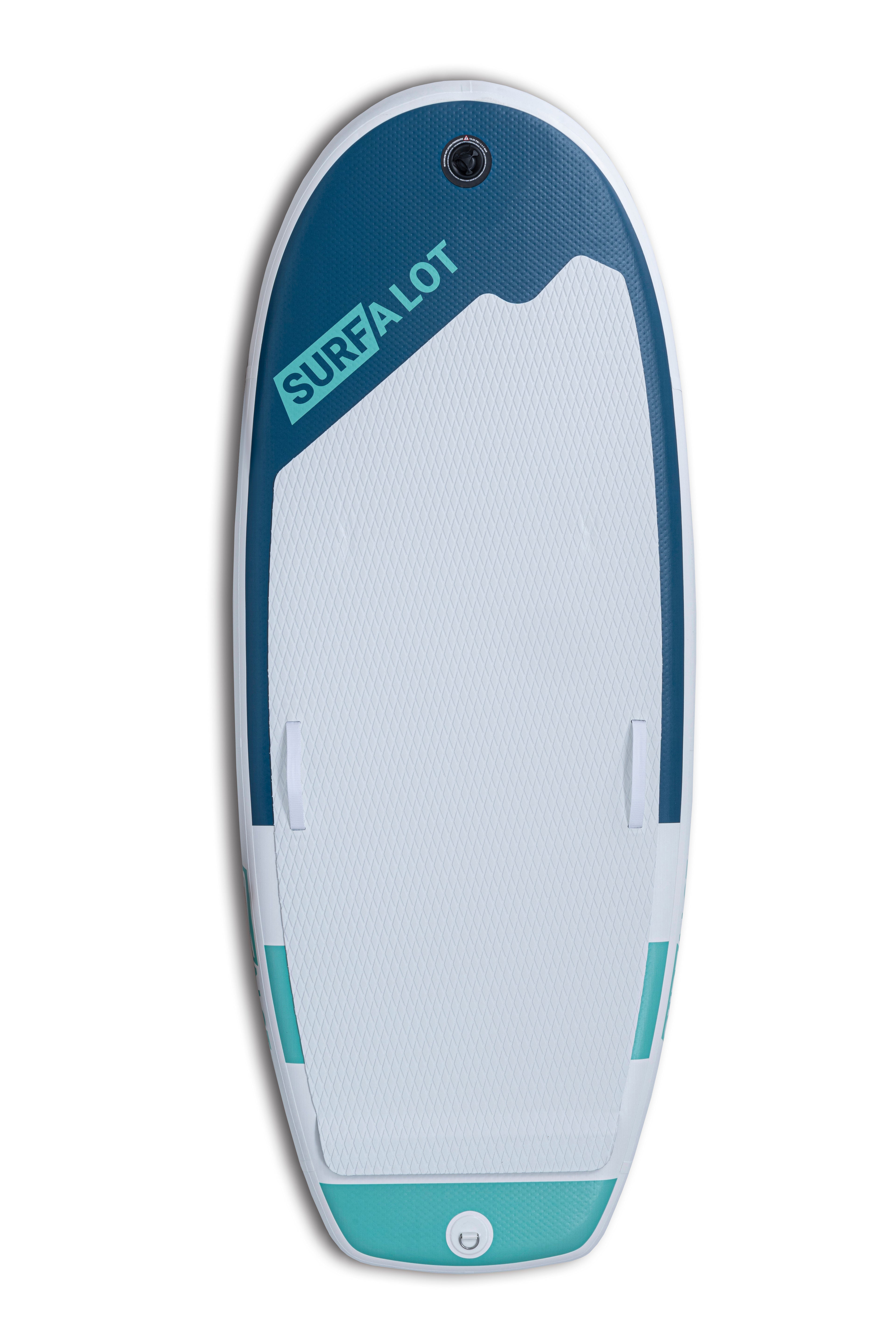 Air foil board w fins